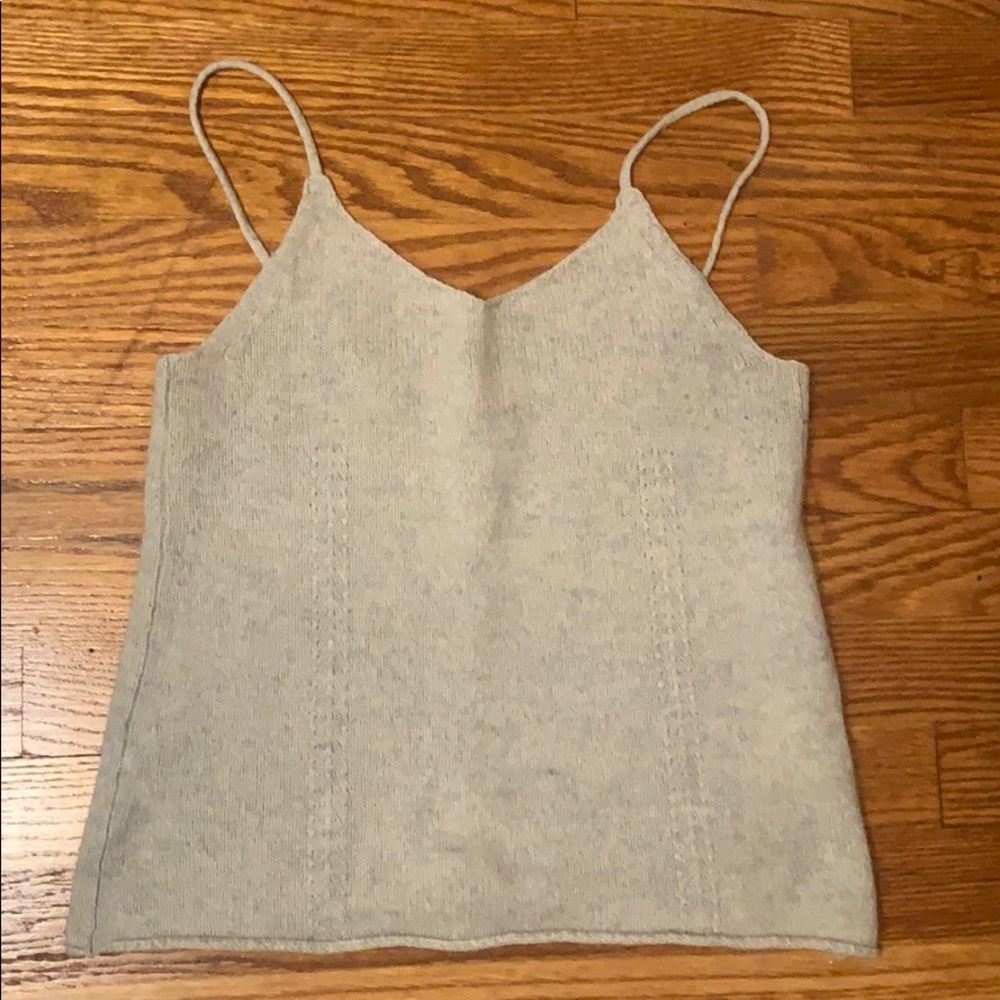 Club Monaco cashmere tank top